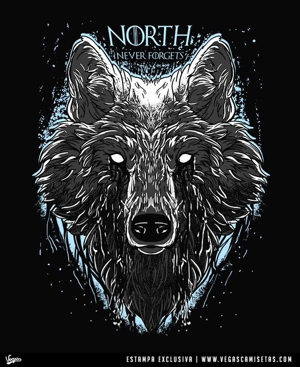 Camiseta North Never Forgets