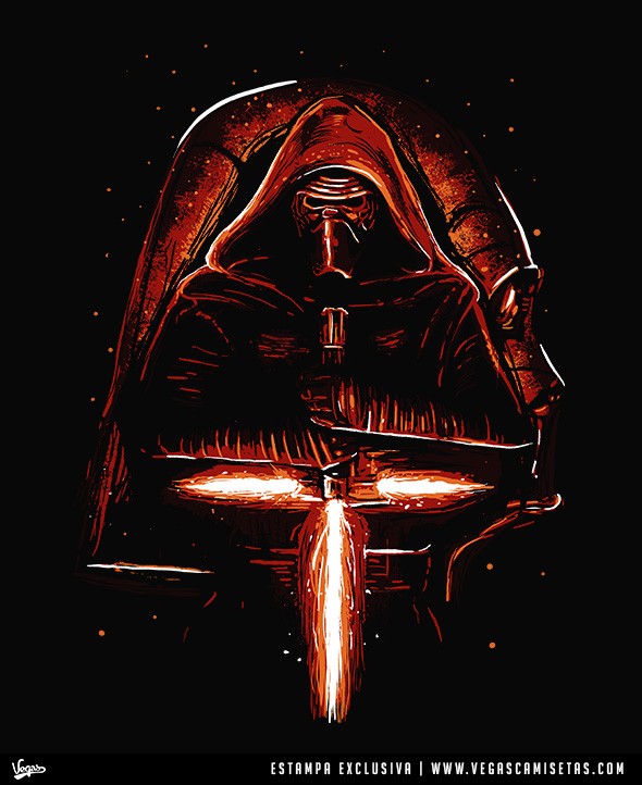Camiseta Kylo Ren