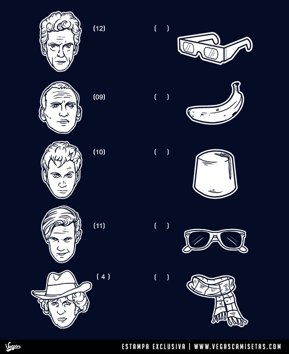 Camiseta Doctor Who Puzzle
