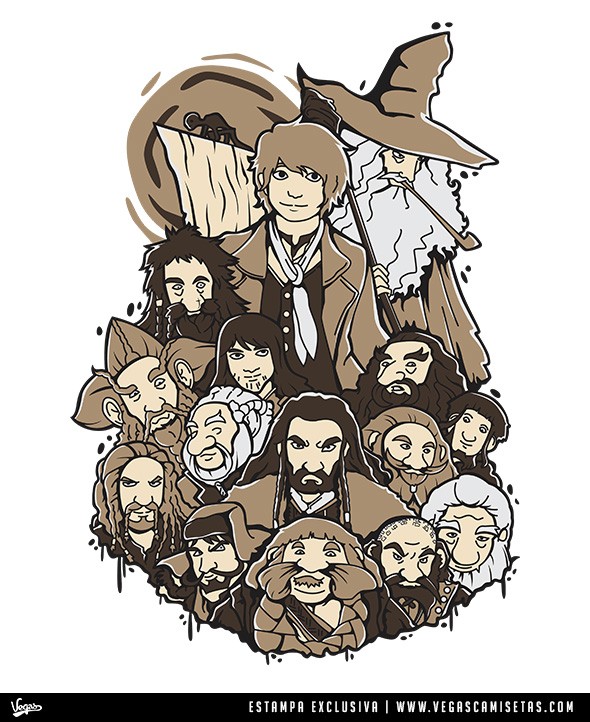 Camiseta The Hobbit