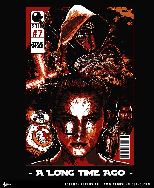 Camiseta Star Wars HQ
