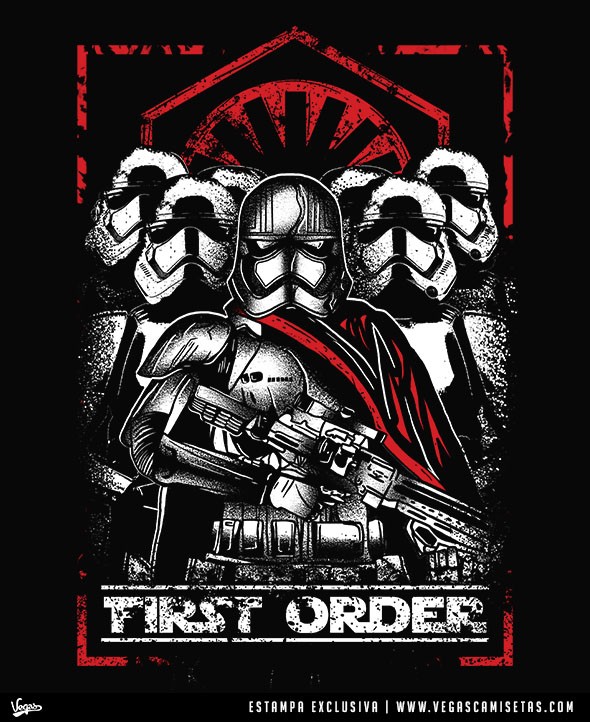 Camiseta Star Wars - First Order