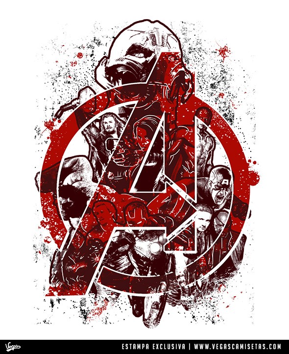 Camiseta Avengers