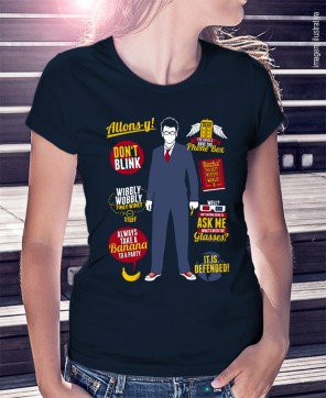 Camiseta Allons-y! Décimo Doctor