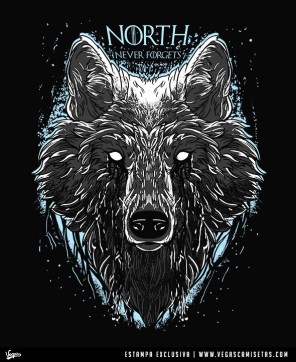 Camiseta North Never Forgets