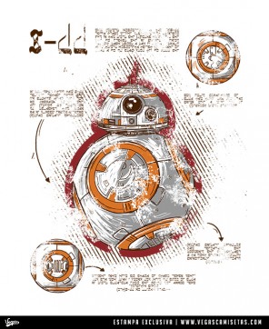 Camiseta Star Wars - BB8