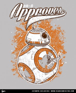 Camiseta BB-8 Approves