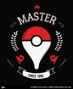 Camiseta Pokemon Master