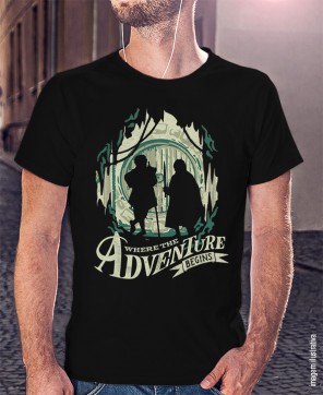 Camiseta Adventure Begins!