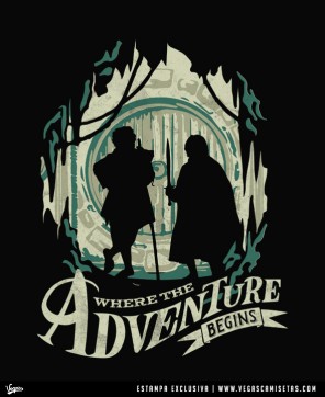 Camiseta Adventure Begins!