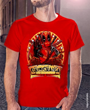 Camiseta Deadpool Chimichanga