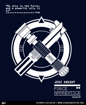 Camiseta Jedi Force Apprentice