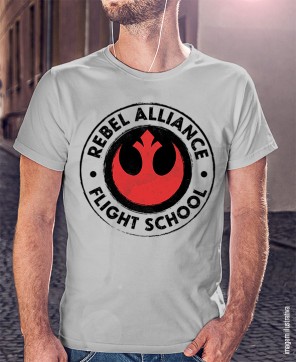 Camiseta Rebel Flight School
