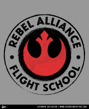 Camiseta Rebel Flight School